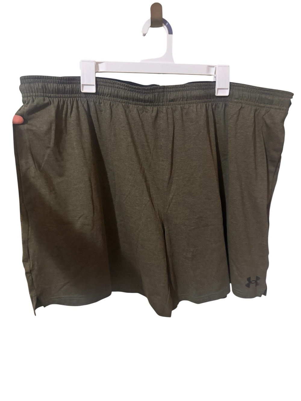 NWT Under Armour Men's Olive Green Performance Shorts 3X